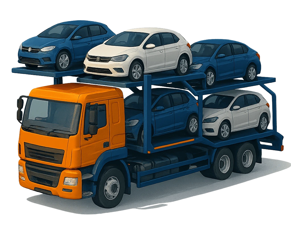 Kirim Mobil Via Car Carrier